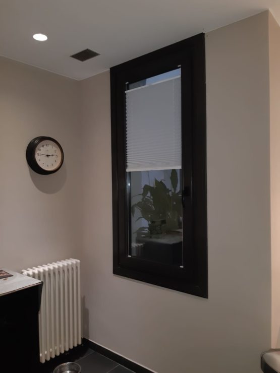 cortinas plisadas