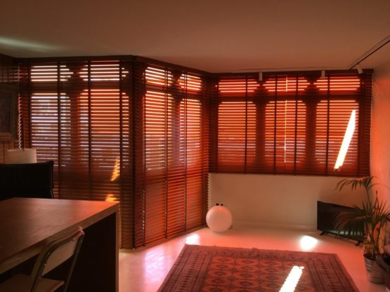 venecianas de madera