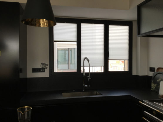 cortinas plisadas