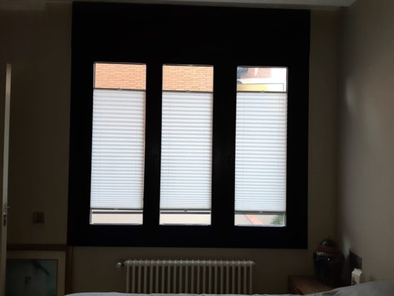 cortinas plisadas