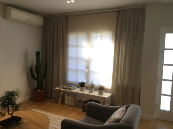 cortinas a tablas